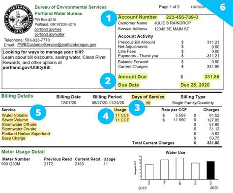 pay portland oregon water bill.